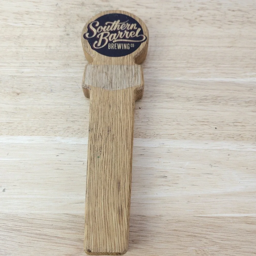 Southern‎ Barrel Brewing Co Ale Brewing Beer Tap Handle Wood SC Bluffton HHI